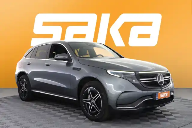 Harmaa Maastoauto, Mercedes-Benz EQC – VAR-36862