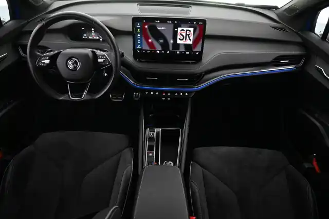 Sininen Maastoauto, Skoda Enyaq – VAR-37492