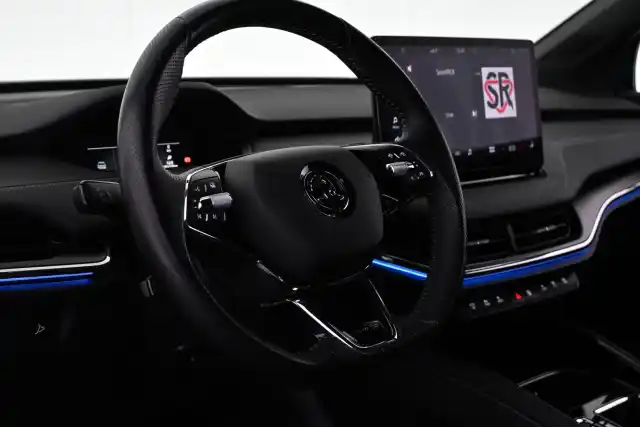 Sininen Maastoauto, Skoda Enyaq – VAR-37492