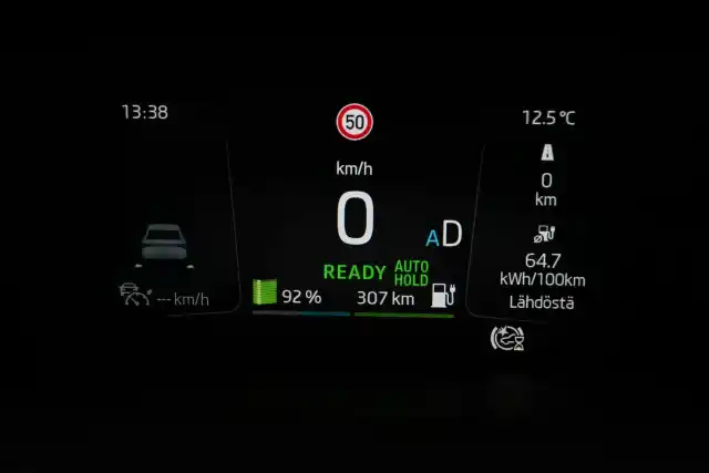 Sininen Maastoauto, Skoda Enyaq – VAR-37492