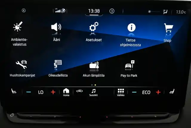 Sininen Maastoauto, Skoda Enyaq – VAR-37492
