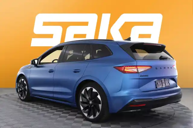 Sininen Maastoauto, Skoda Enyaq – VAR-37492