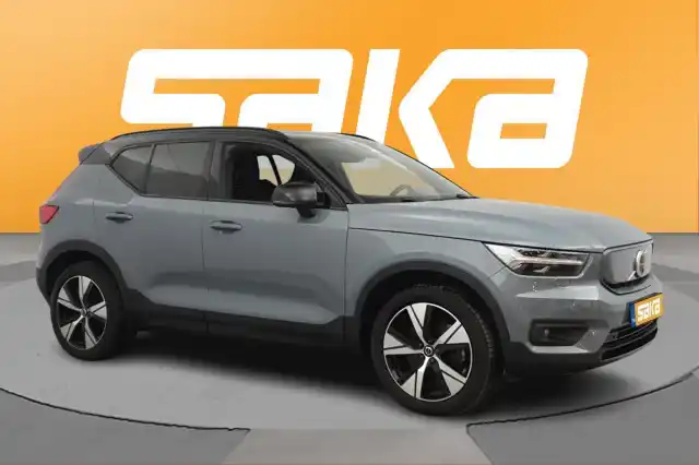 Harmaa Maastoauto, Volvo XC40 – VAR-37785