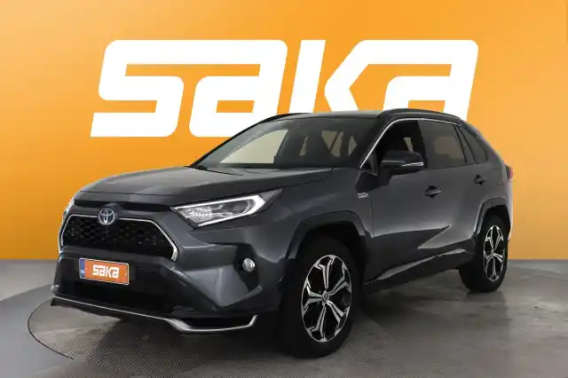 Harmaa Maastoauto, Toyota RAV4 Plug-in – VAR-38127