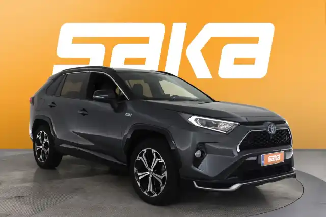 Harmaa Maastoauto, Toyota RAV4 Plug-in – VAR-38127