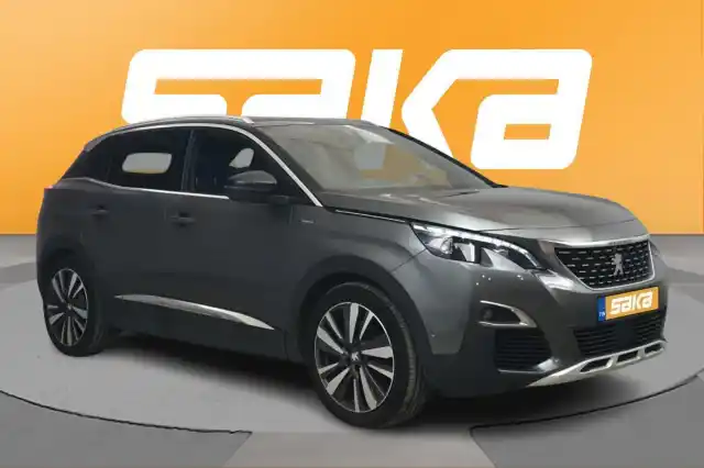 Harmaa Maastoauto, Peugeot 3008 – VAR-38503