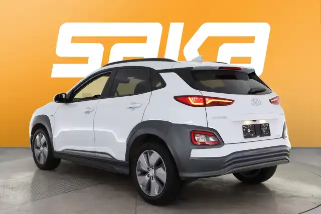 Valkoinen Maastoauto, Hyundai KONA ELECTRIC – VAR-38717