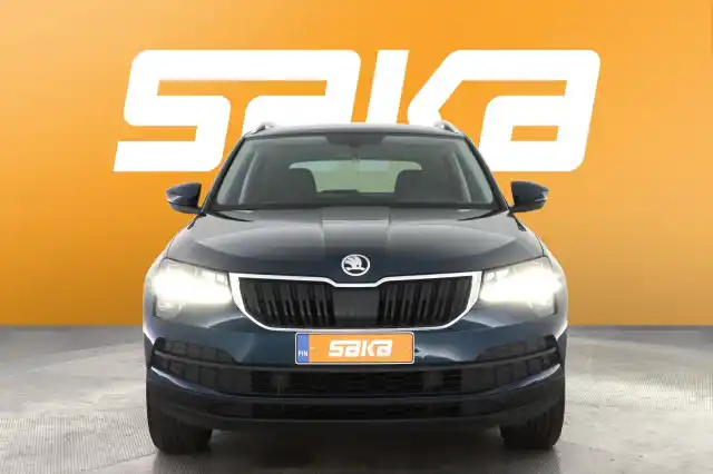 Sininen Maastoauto, Skoda Karoq – VAR-38817