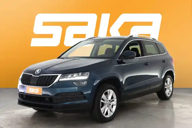 Sininen Maastoauto, Skoda Karoq – VAR-38817