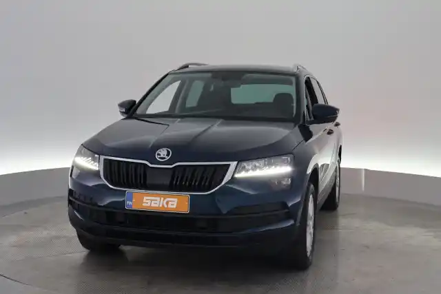 Sininen Maastoauto, Skoda Karoq – VAR-38817