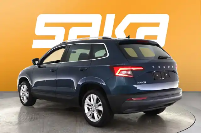 Sininen Maastoauto, Skoda Karoq – VAR-38817