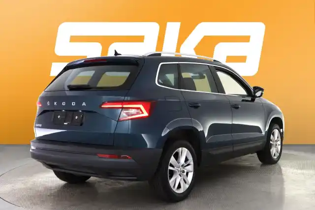 Sininen Maastoauto, Skoda Karoq – VAR-38817