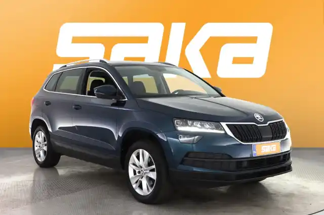 Sininen Maastoauto, Skoda Karoq – VAR-38817