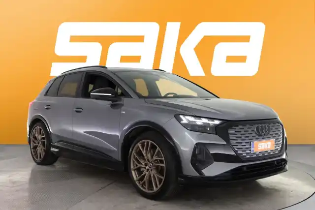 Harmaa Maastoauto, Audi Q4 e-tron – VAR-38878