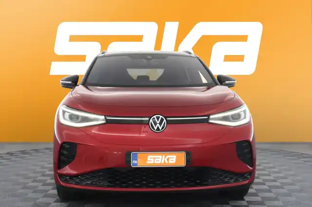 Punainen Maastoauto, Volkswagen ID.4 – VAR-39919