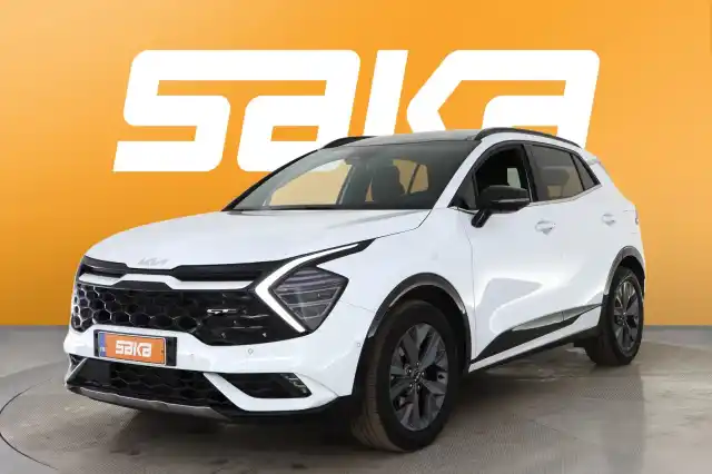 Valkoinen Maastoauto, Kia Sportage – VAR-40349