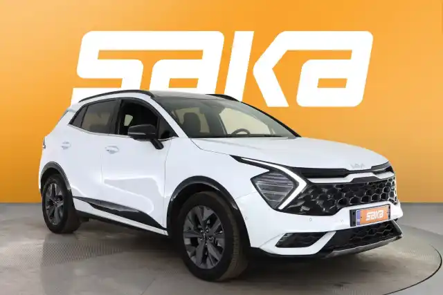 Valkoinen Maastoauto, Kia Sportage – VAR-40349