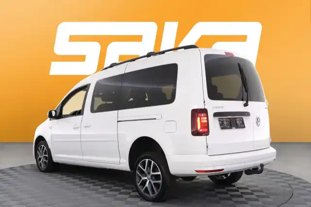 Valkoinen Tila-auto, Volkswagen Caddy Maxi – VAR-40644