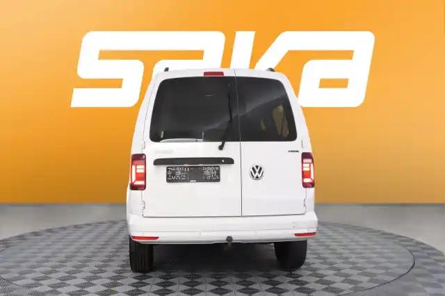 Valkoinen Tila-auto, Volkswagen Caddy Maxi – VAR-40644