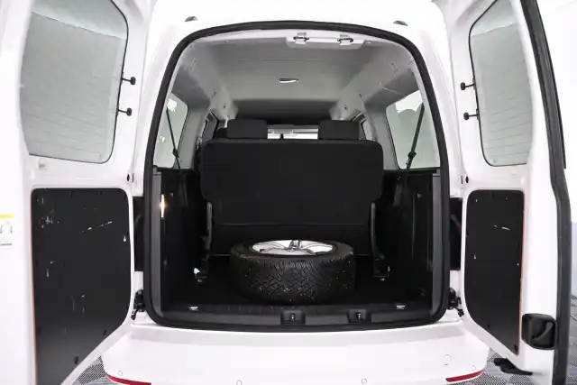 Valkoinen Tila-auto, Volkswagen Caddy Maxi – VAR-40644