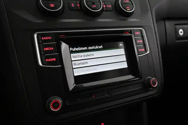 Valkoinen Tila-auto, Volkswagen Caddy Maxi – VAR-40644