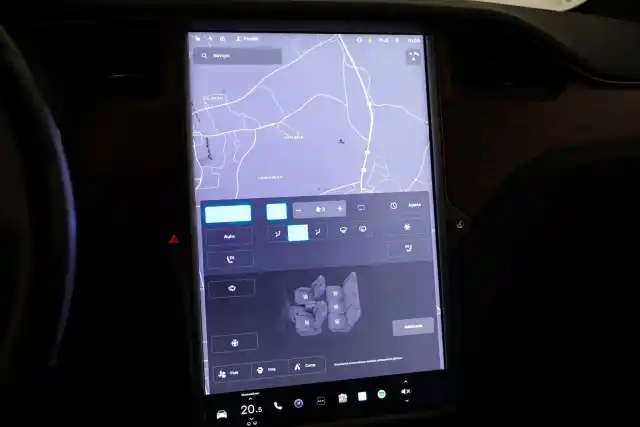 Harmaa Maastoauto, Tesla Model X – VAR-41105