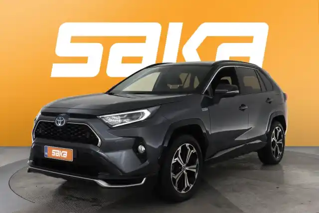 Harmaa Maastoauto, Toyota RAV4 Plug-in – VAR-42469