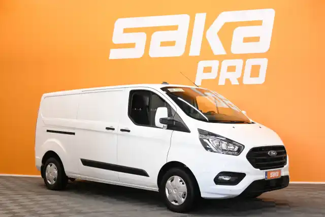 Valkoinen Pakettiauto, Ford Transit Custom – VAR-42676