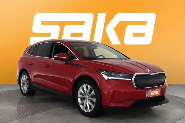 Punainen Maastoauto, Skoda Enyaq – VAR-42704