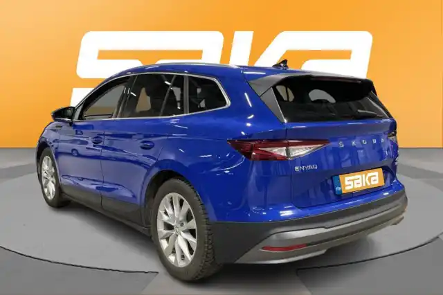 Sininen Maastoauto, Skoda Enyaq – VAR-42766