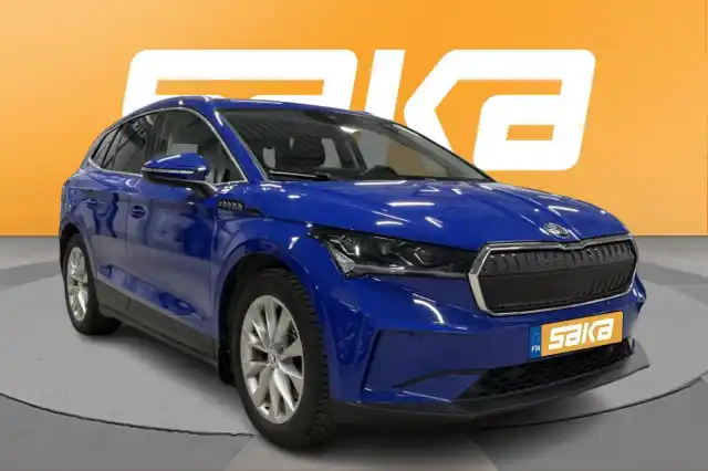 Sininen Maastoauto, Skoda Enyaq – VAR-42766