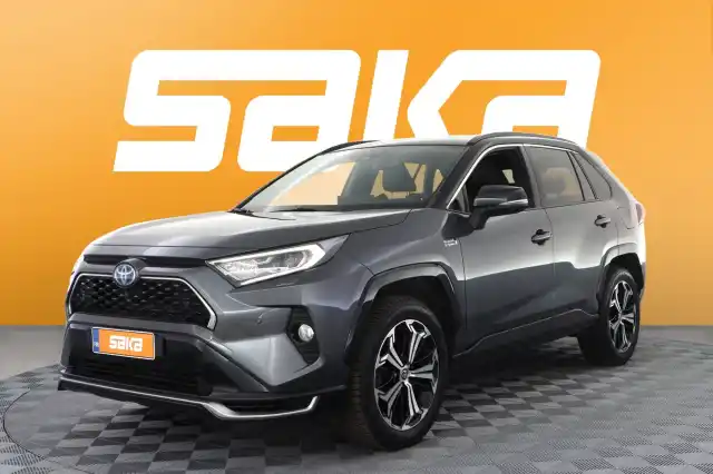 Harmaa Maastoauto, Toyota RAV4 Plug-in – VAR-42841