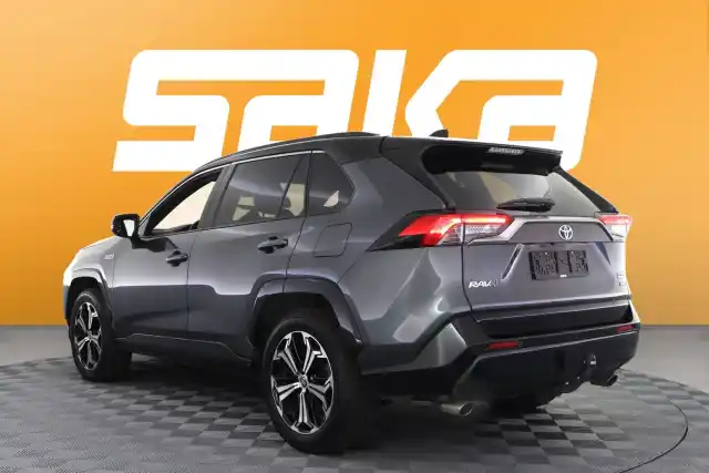 Harmaa Maastoauto, Toyota RAV4 Plug-in – VAR-42841