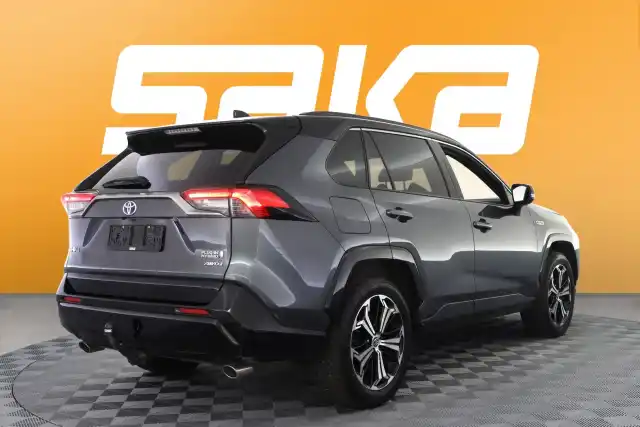 Harmaa Maastoauto, Toyota RAV4 Plug-in – VAR-42841