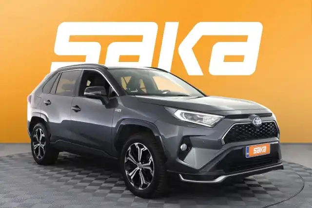 Harmaa Maastoauto, Toyota RAV4 Plug-in – VAR-42841