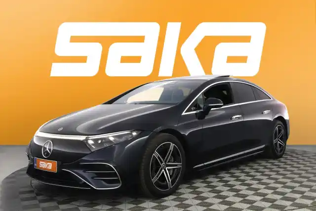 Sininen Sedan, Mercedes-Benz EQS – VAR-43097