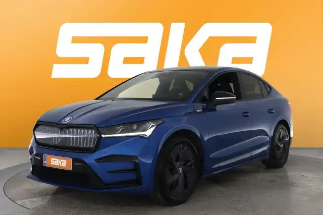 Sininen Maastoauto, Skoda Enyaq – VAR-43238