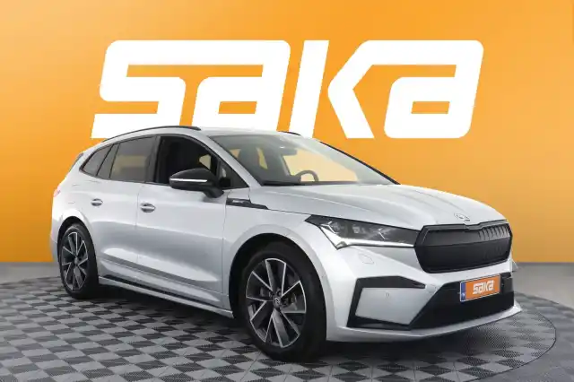 Harmaa Maastoauto, Skoda Enyaq – VAR-43894