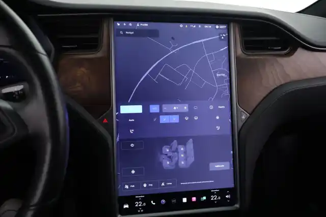 Harmaa Maastoauto, Tesla Model X – VAR-43896