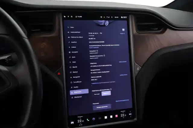 Harmaa Maastoauto, Tesla Model X – VAR-43896