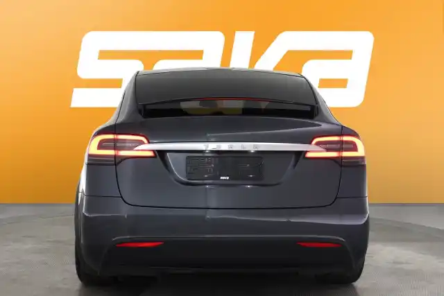 Harmaa Maastoauto, Tesla Model X – VAR-43896