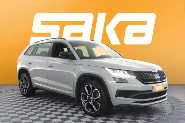 Harmaa Maastoauto, Skoda Kodiaq – VAR-43918