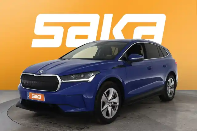 Sininen Maastoauto, Skoda Enyaq – VAR-44465