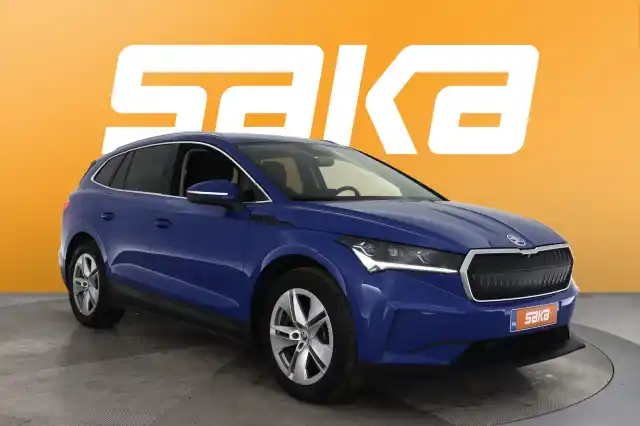 Sininen Maastoauto, Skoda Enyaq – VAR-44465