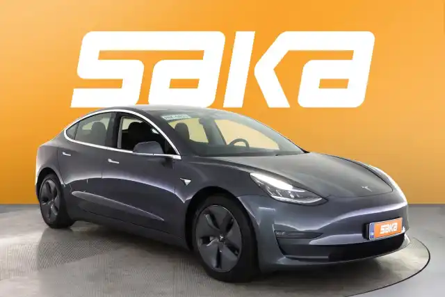 Harmaa Sedan, Tesla Model 3 – VAR-45439