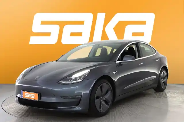 Harmaa Sedan, Tesla Model 3 – VAR-45439