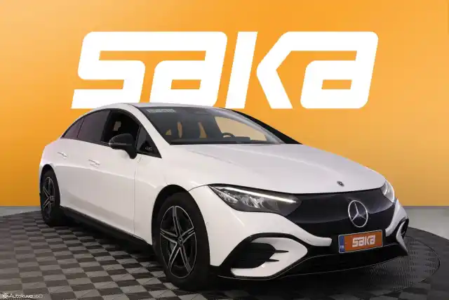 Valkoinen Sedan, Mercedes-Benz EQE – VAR-45446