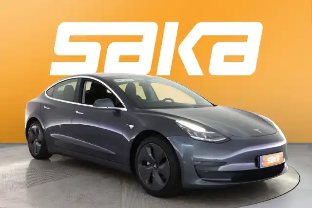 Harmaa Sedan, Tesla Model 3 – VAR-45491