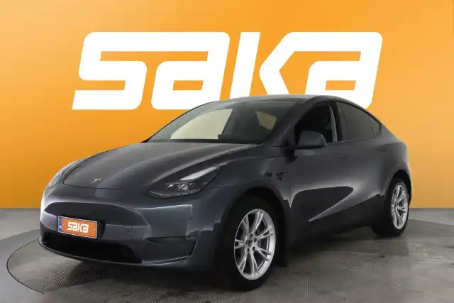 Harmaa Maastoauto, Tesla Model Y – VAR-45770