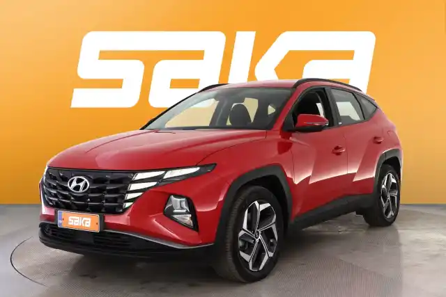 Punainen Maastoauto, Hyundai Tucson – VAR-46573